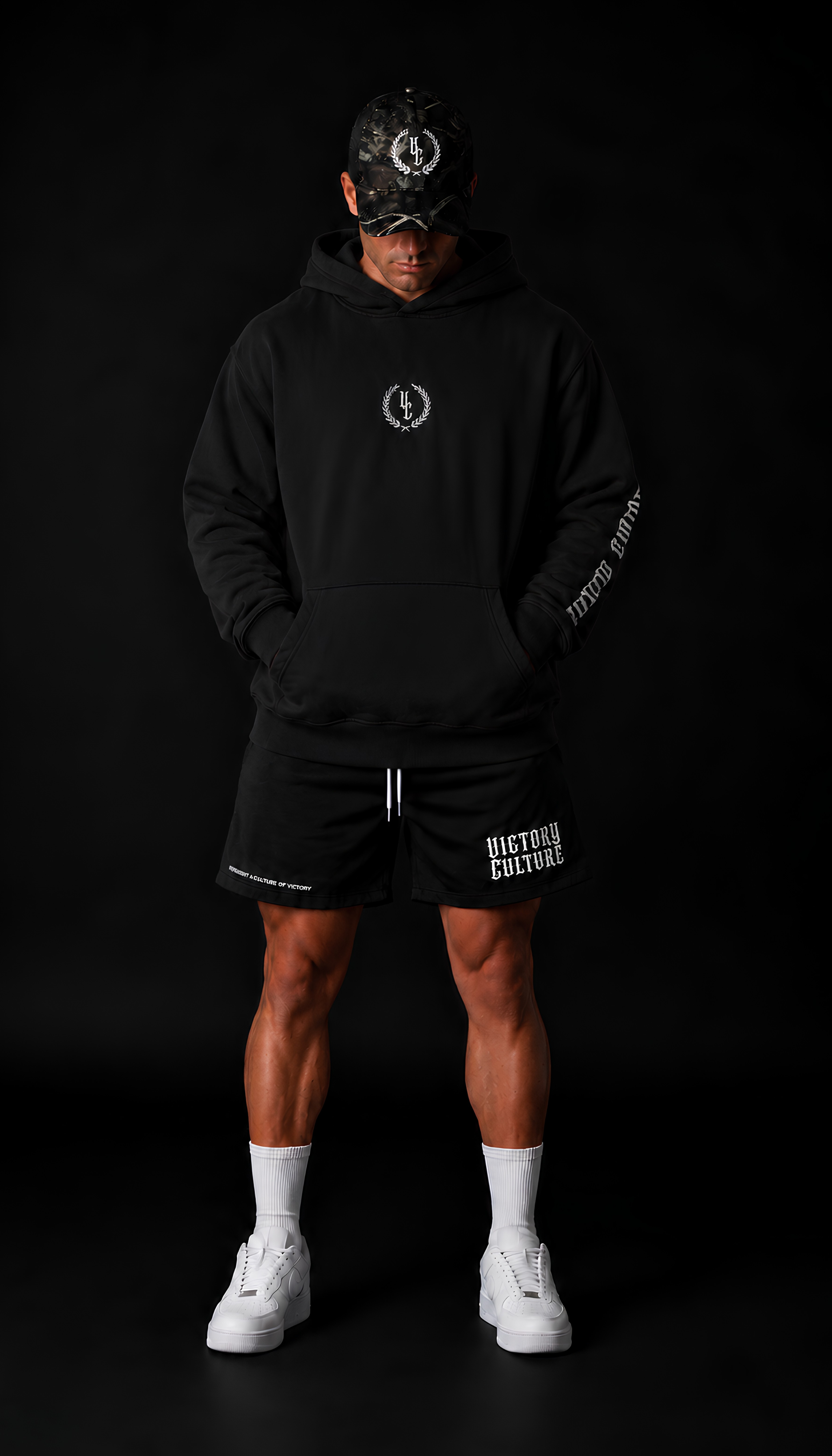High Standard Heavyweight Hoodie / BLK