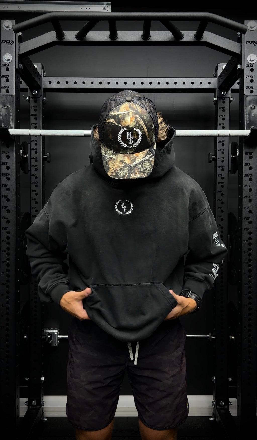 High Standard Heavyweight Hoodie / BLK