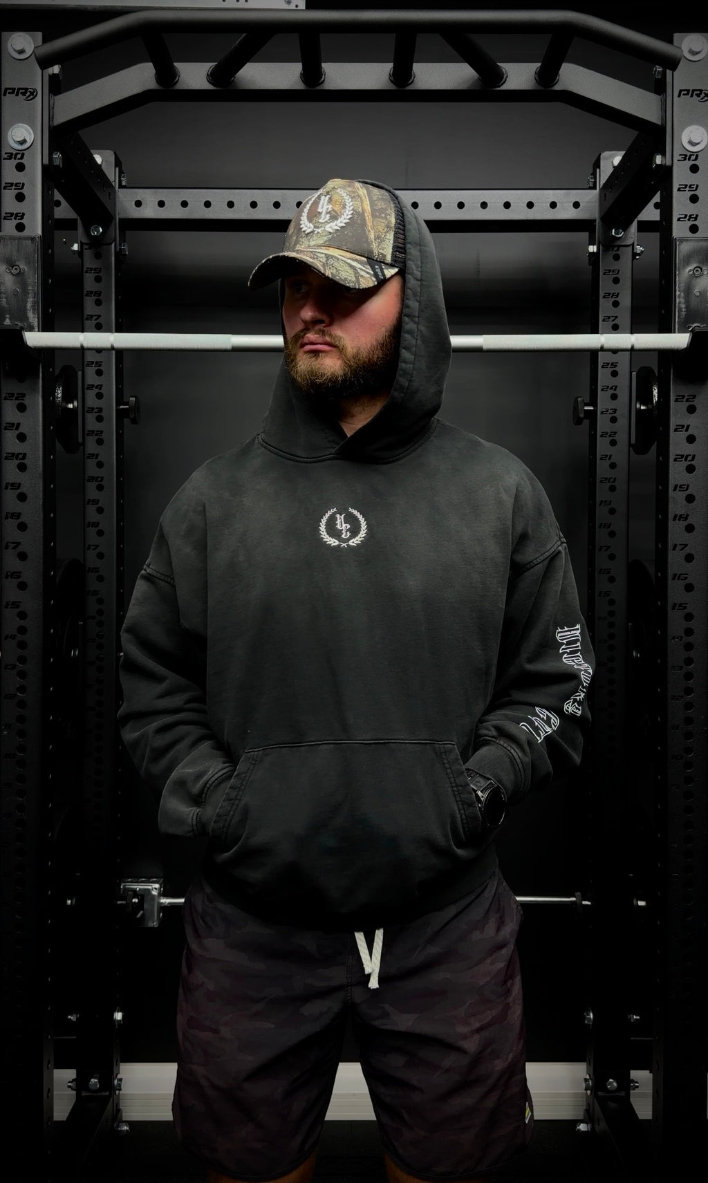 High Standard Heavyweight Hoodie / BLK