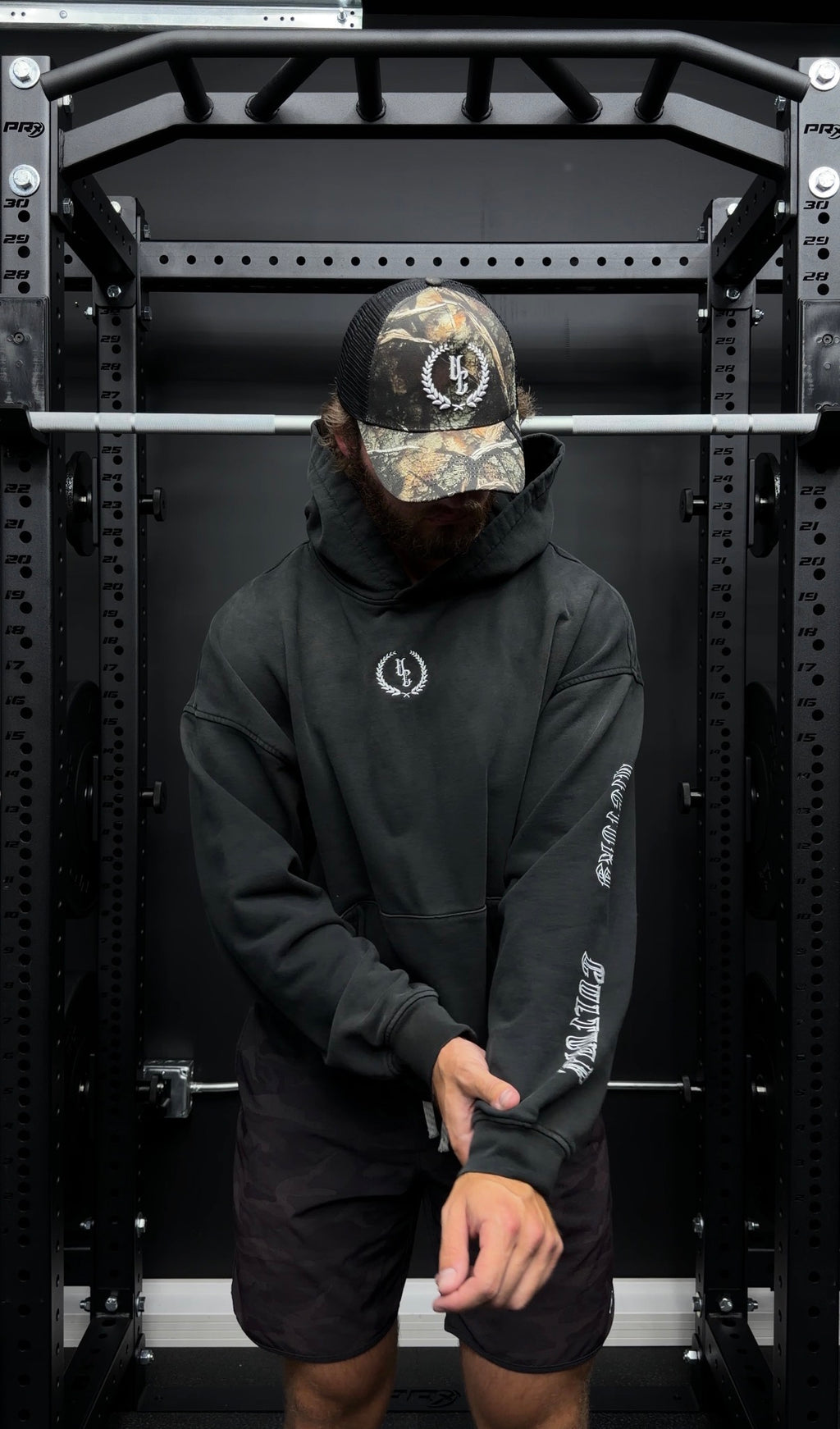 High Standard Heavyweight Hoodie / BLK