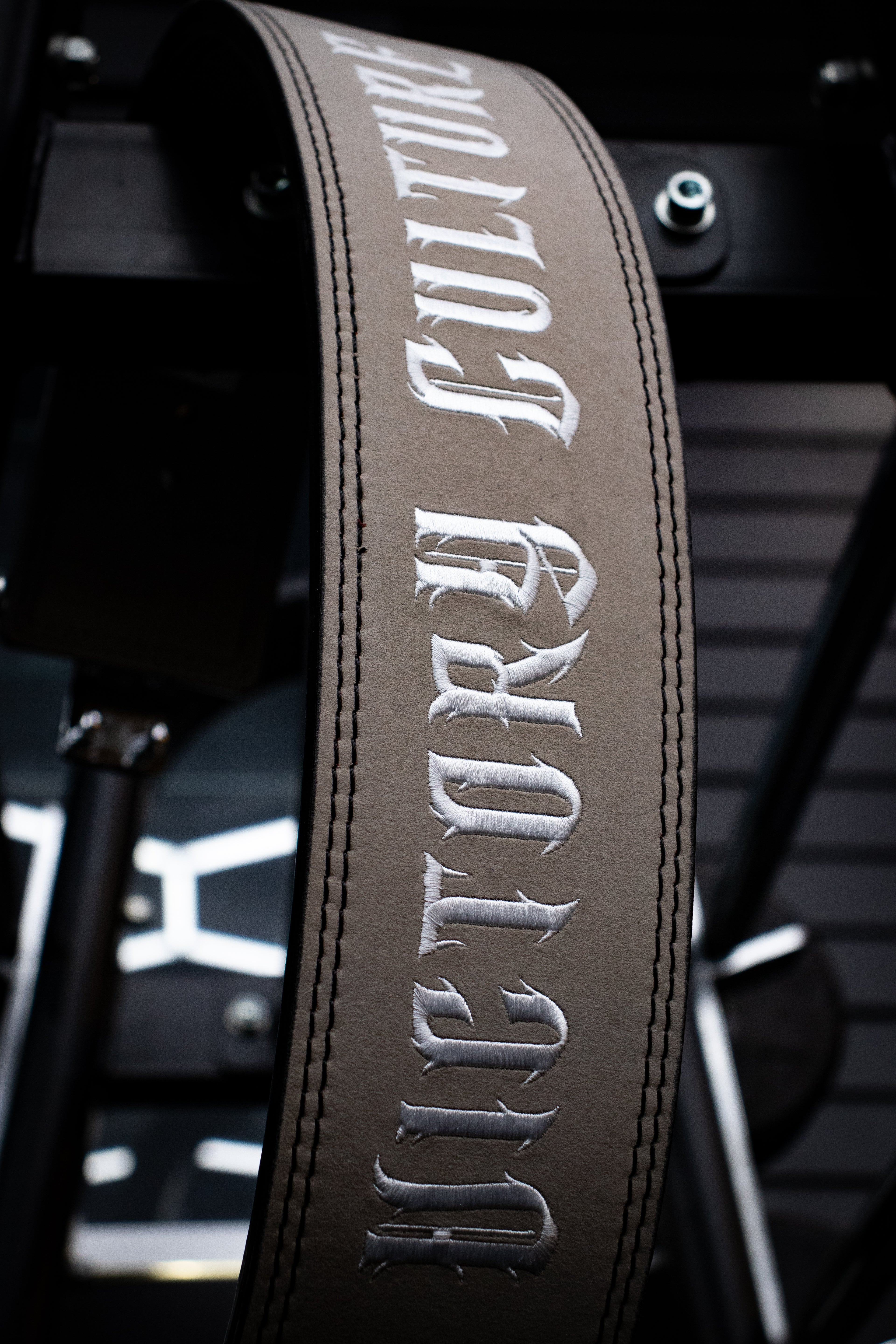 10MM Lever Belt - Grey