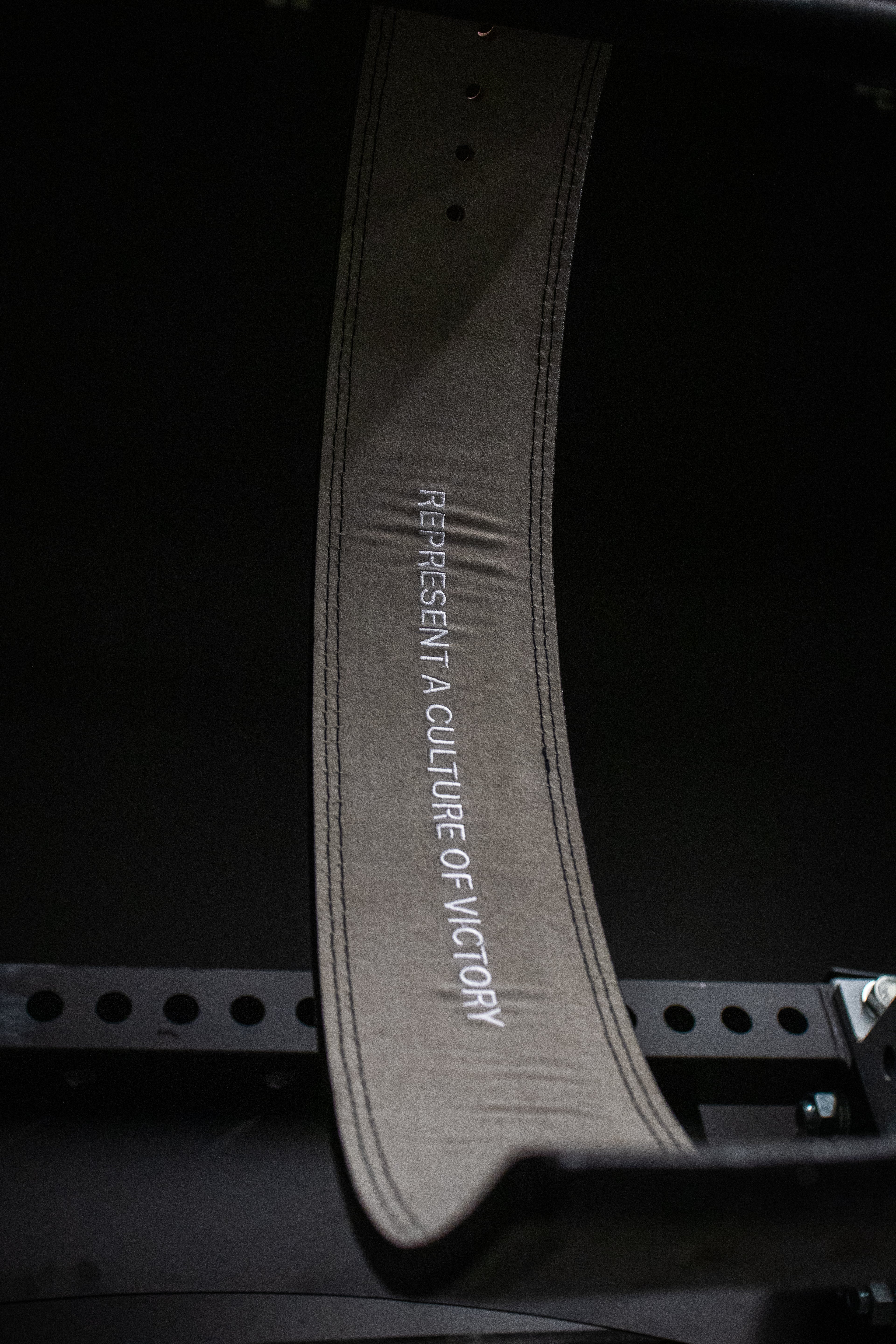 10MM Lever Belt - Grey