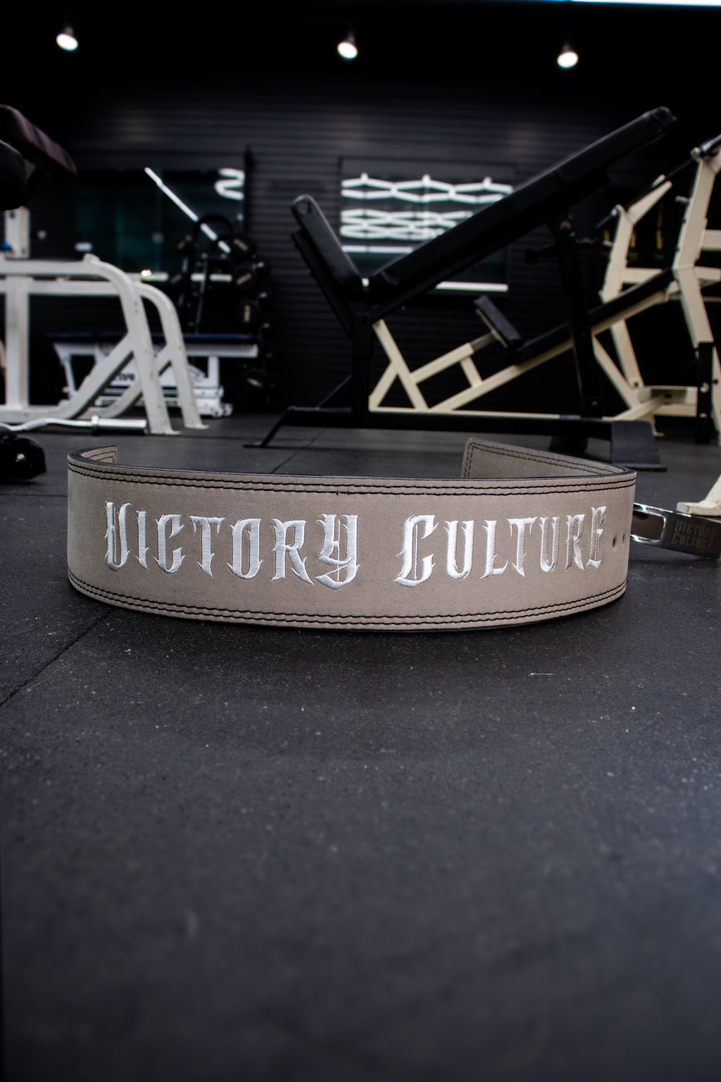 10MM Lever Belt - Grey