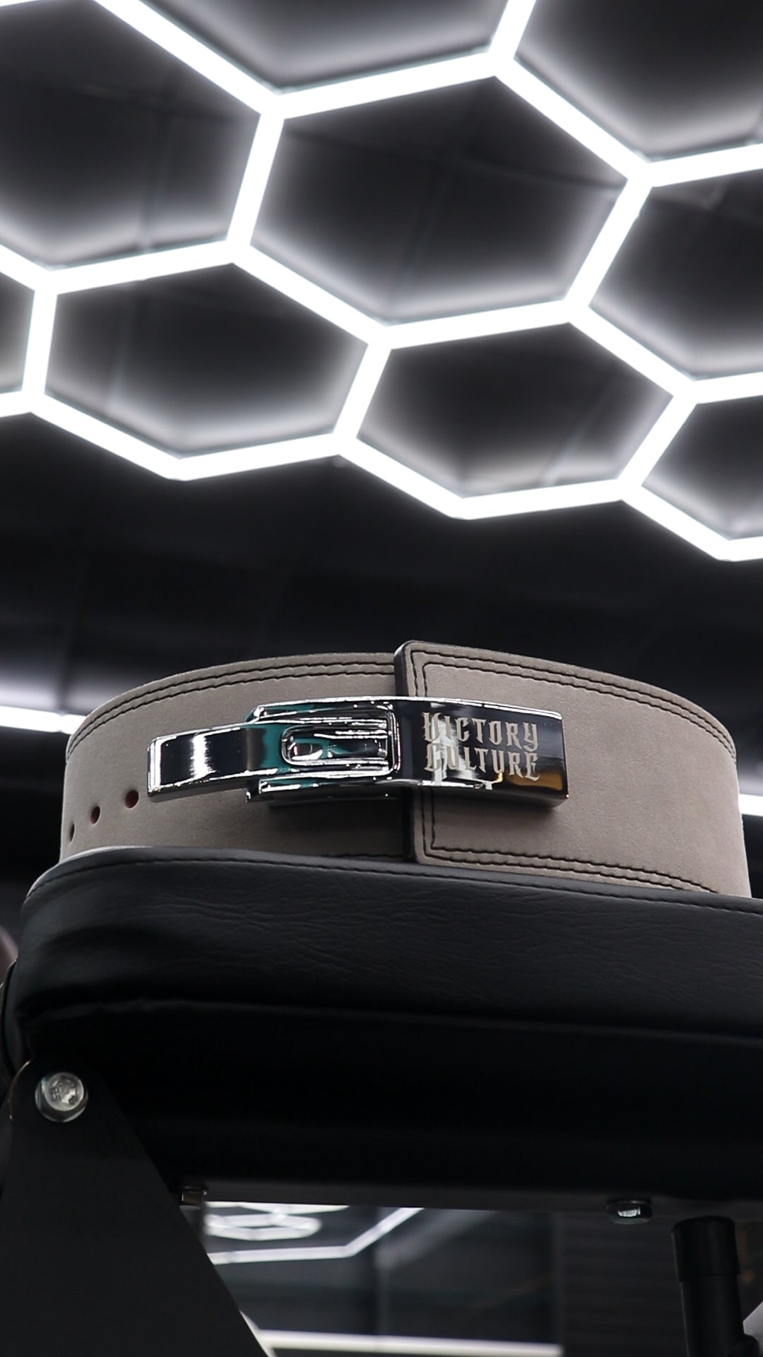 10MM Lever Belt - Grey