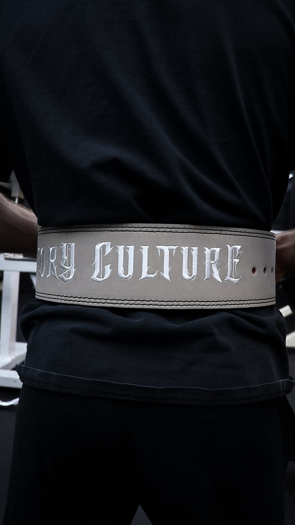 10MM Lever Belt - Grey