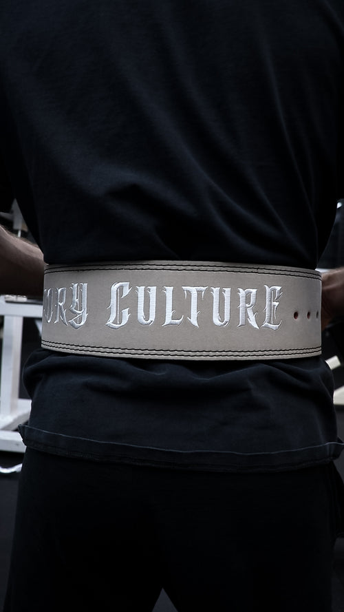 10MM Lever Belt - Grey