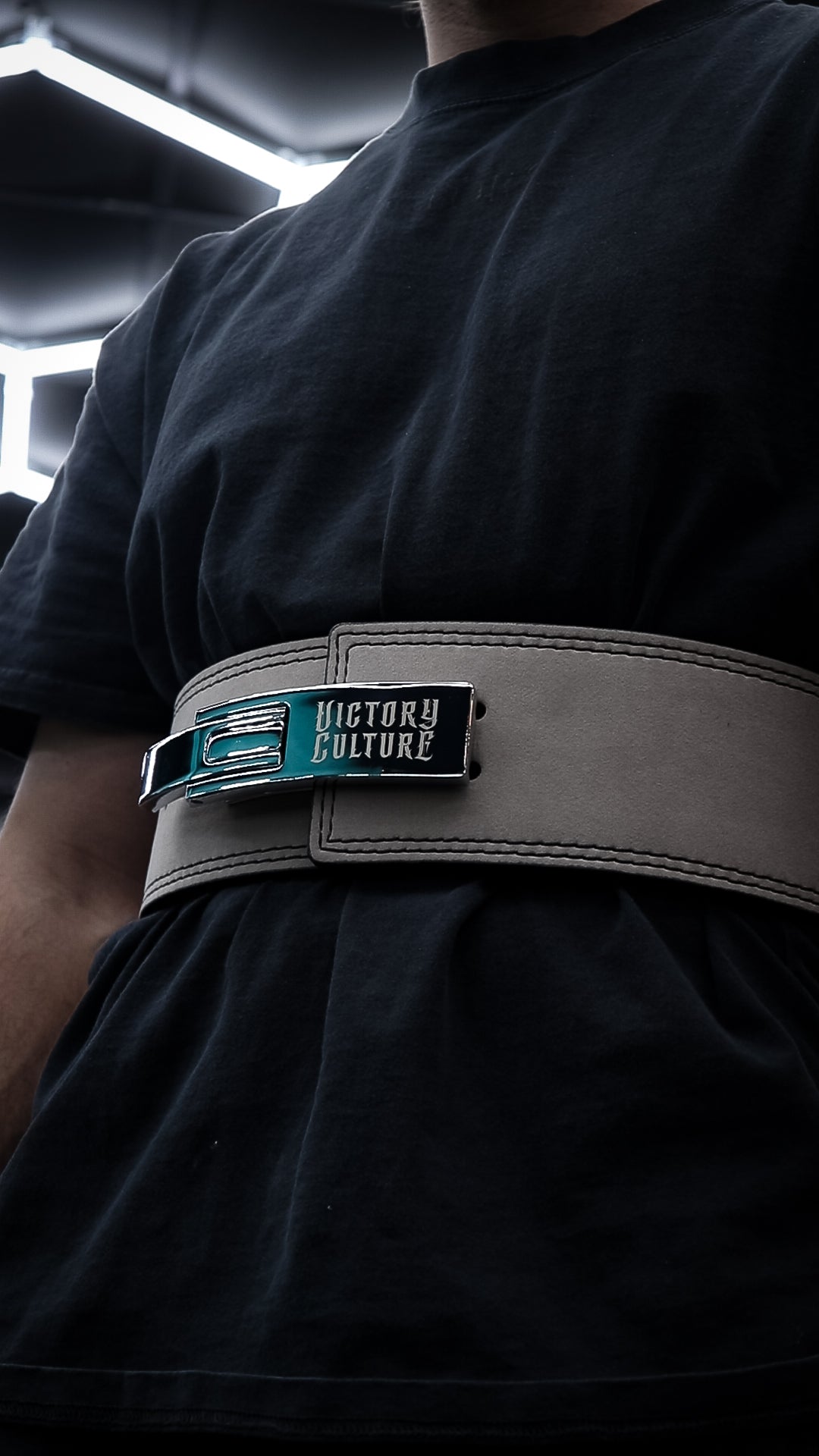 10MM Lever Belt - Grey