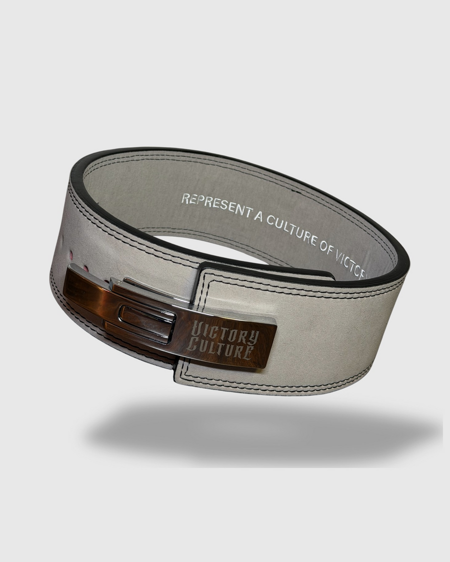 10MM Lever Belt - Grey